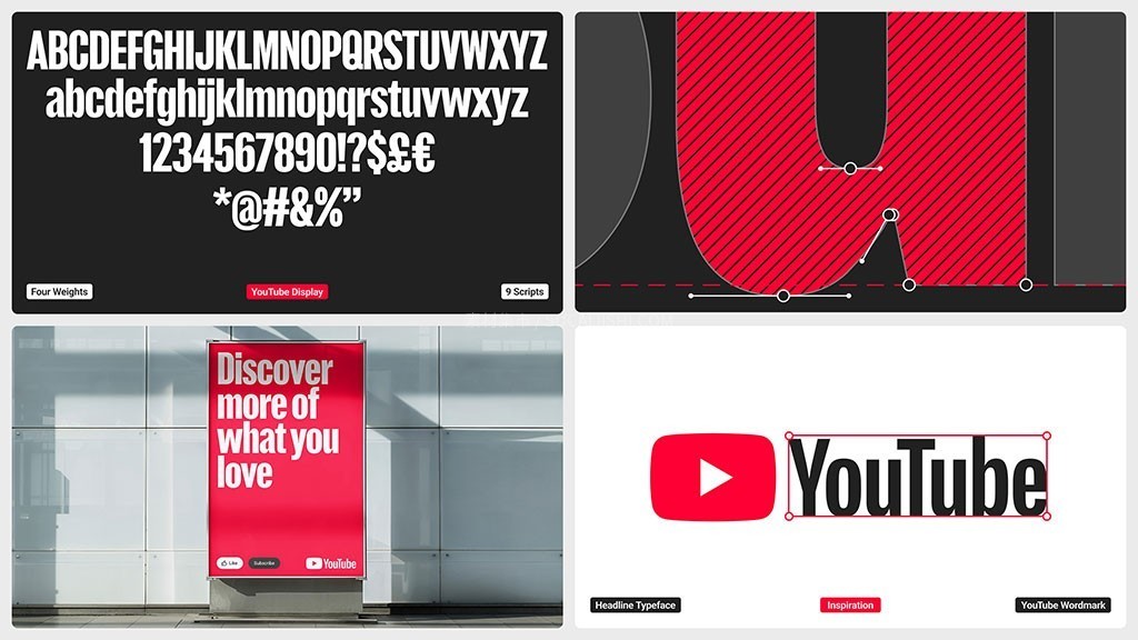 YouTube 官方全球多语言字体完整版
